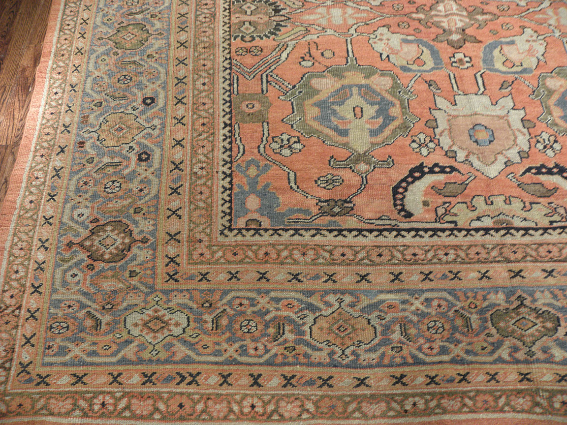 Antique sultan abad Carpet - # 7138