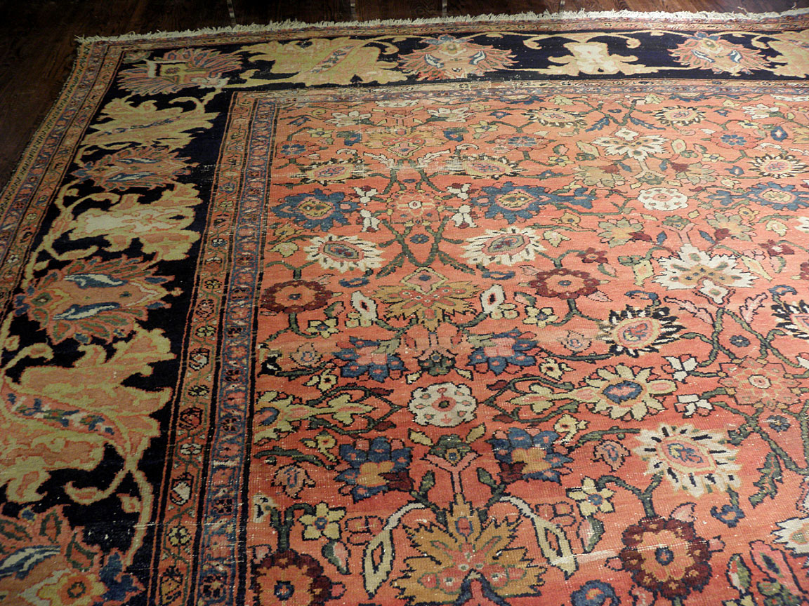 Antique sultan abad Carpet - # 7146