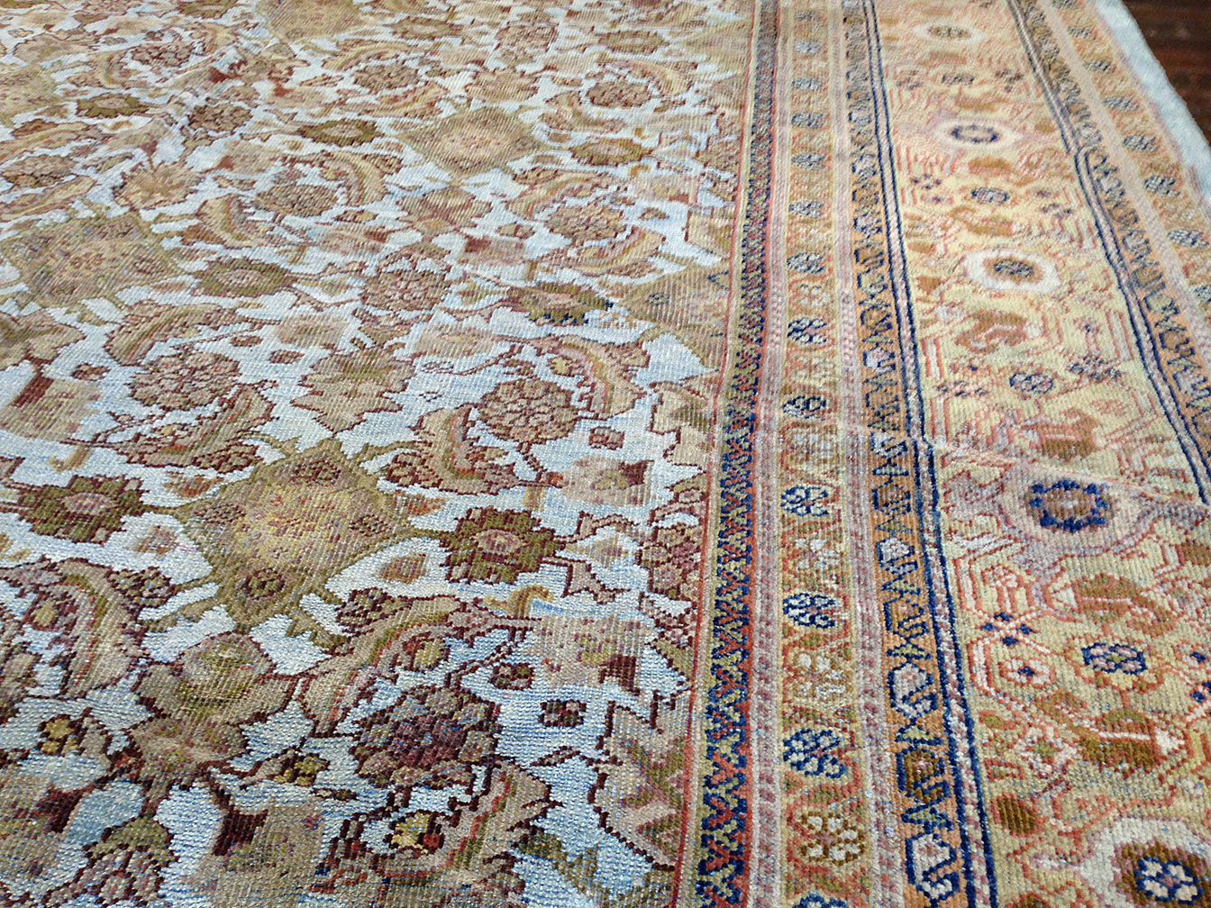 Antique sultan abad Carpet - # 7158