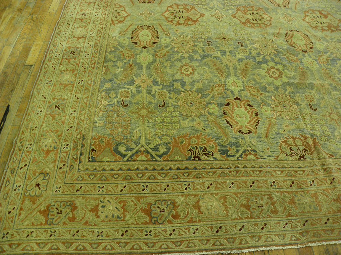 Antique sultan abad Carpet - # 7417