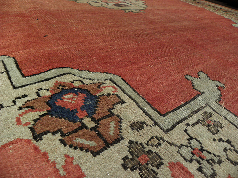 Antique sultan abad Carpet - # 7978