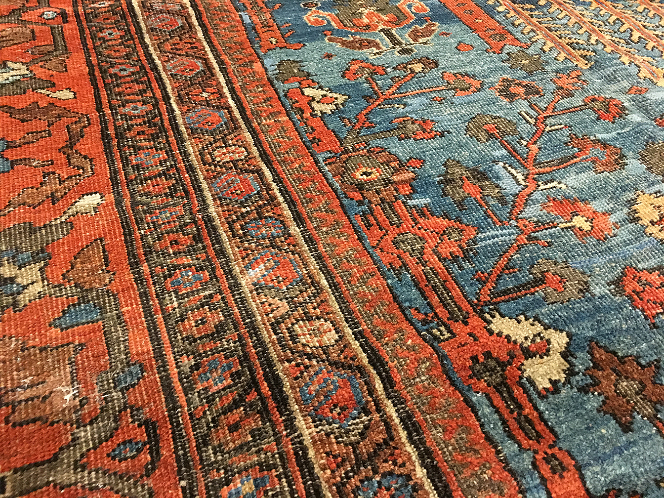 Antique sultan abad Carpet - # 80043