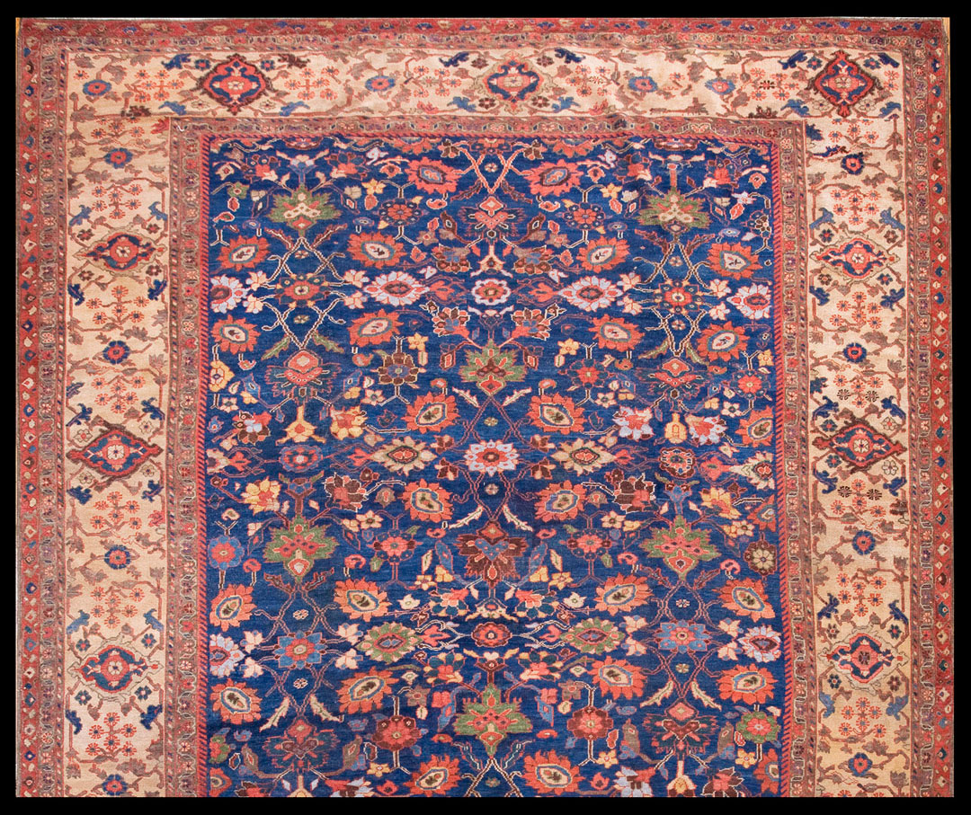 Antique sultan abad Carpet - # 8119