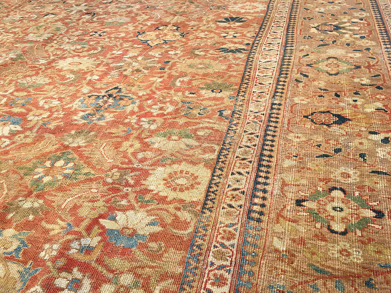 Antique sultan abad Carpet - # 8503