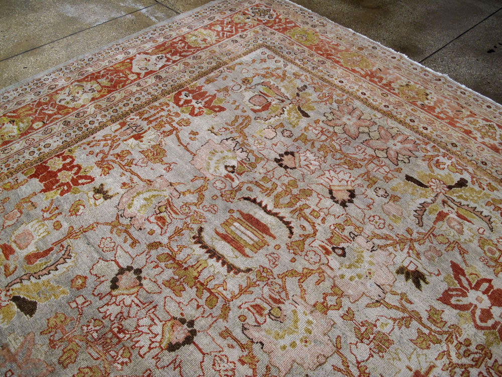 Antique sultan abad Carpet - # 8700