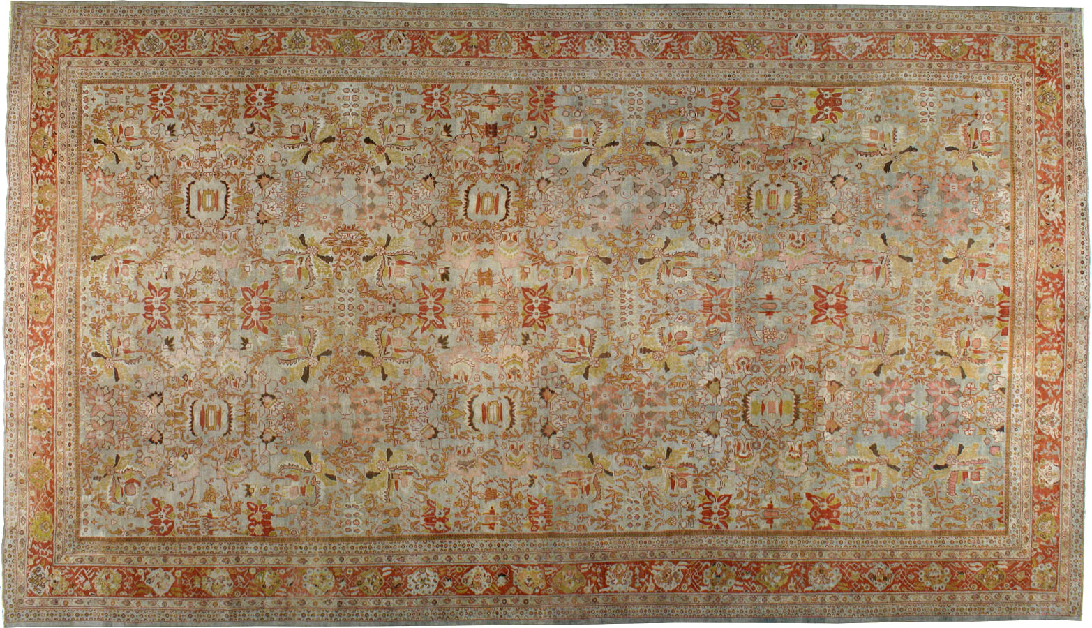 Antique sultan abad Carpet - # 8700