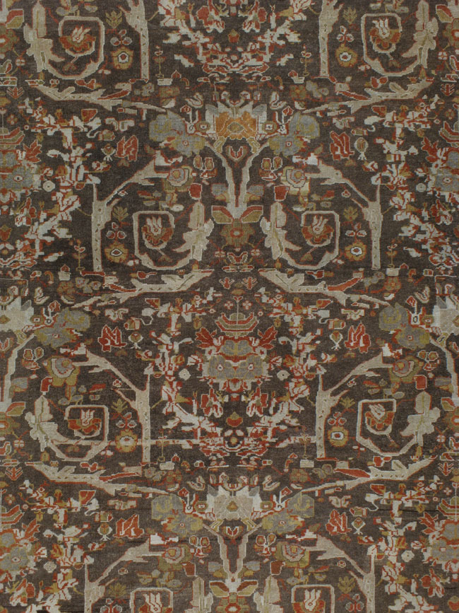 Antique sultan abad Carpet - # 8765