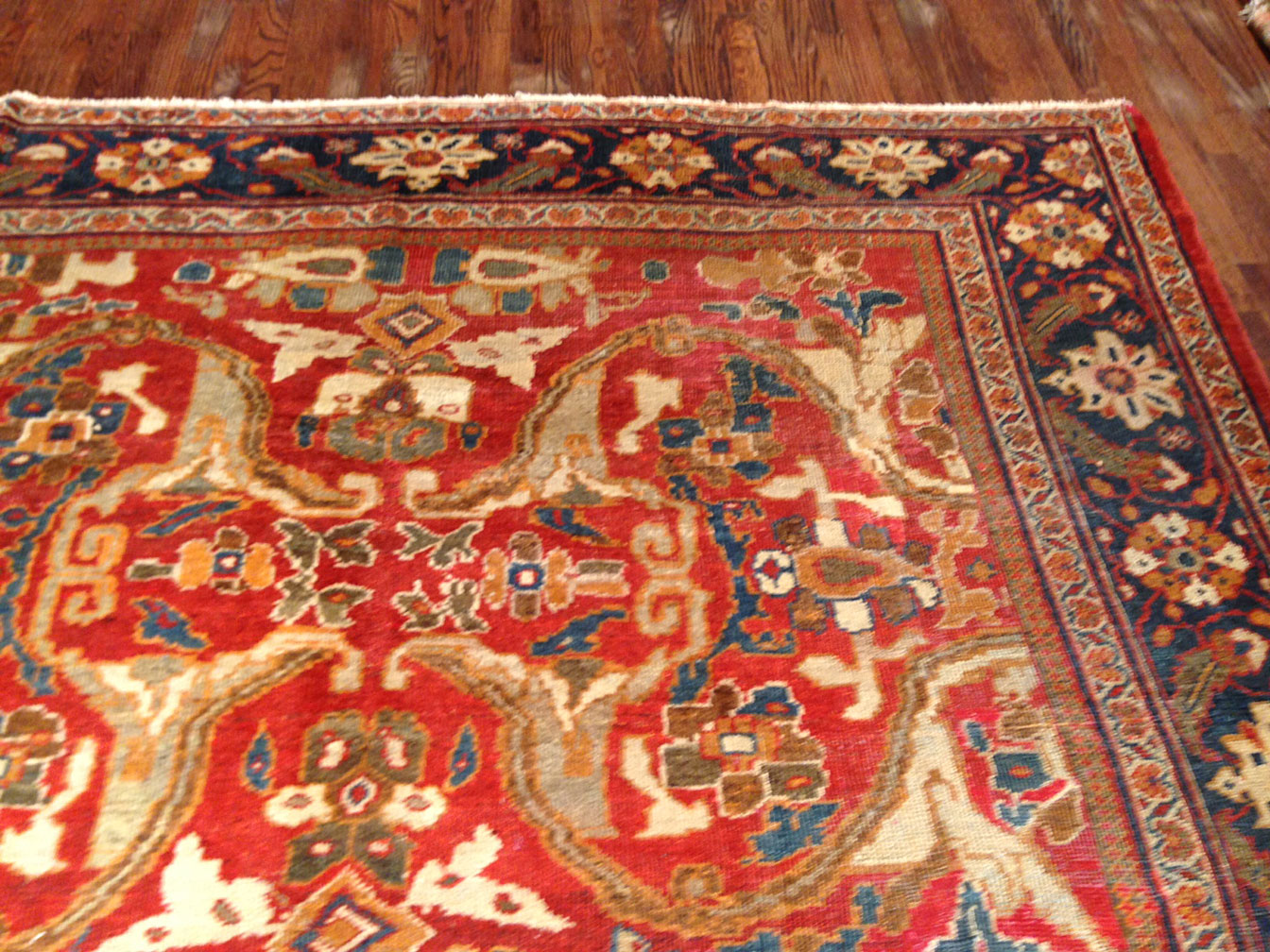 Antique sultan abad Carpet - # 8792