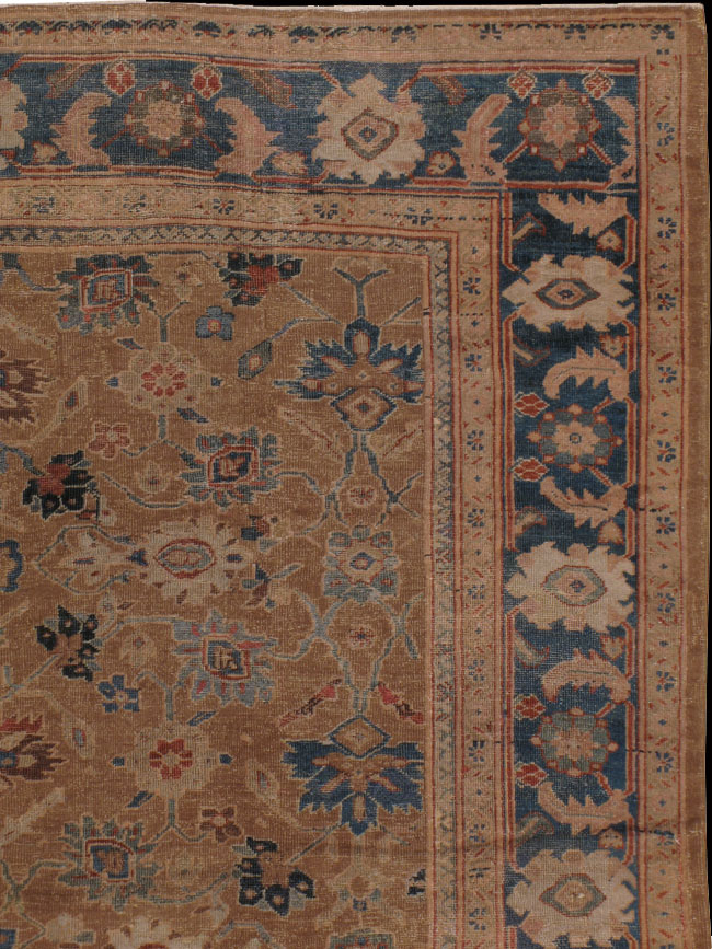 Antique sultan abad Carpet - # 8797