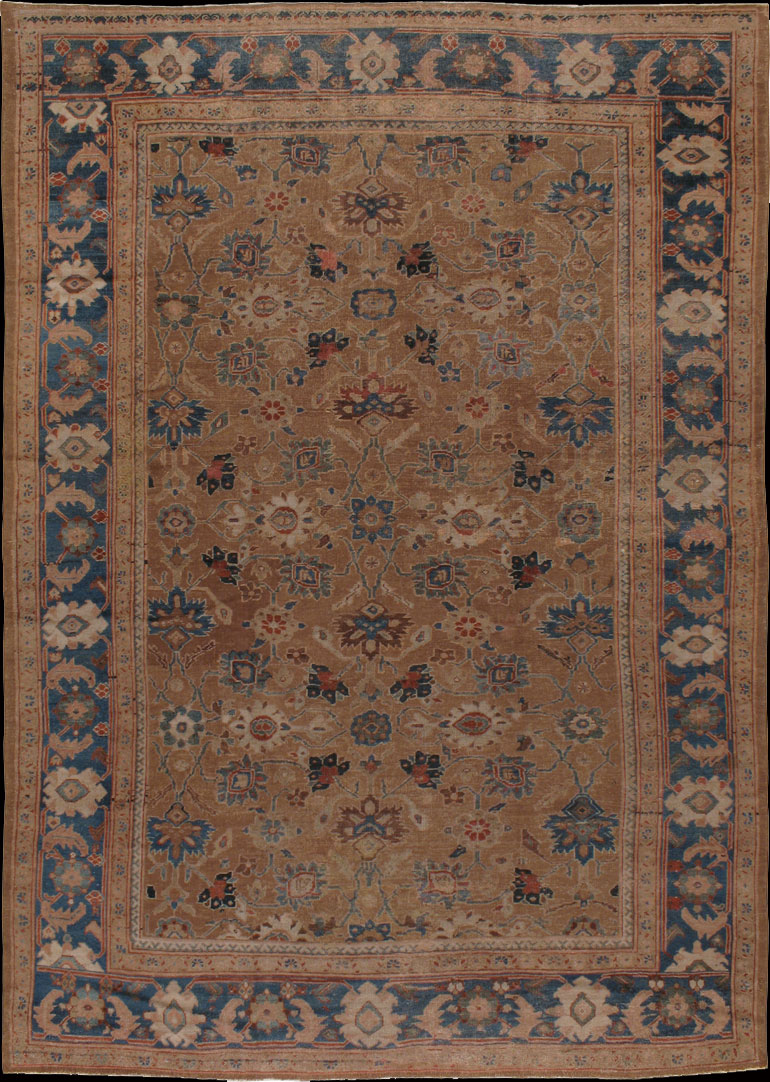Antique sultan abad Carpet - # 8797