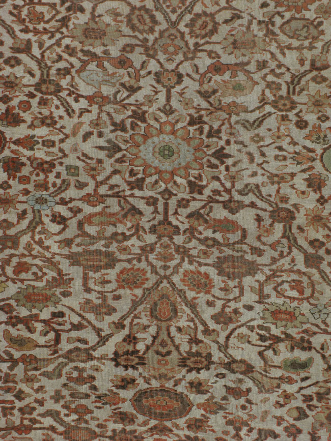 Antique sultan abad Carpet - # 8875