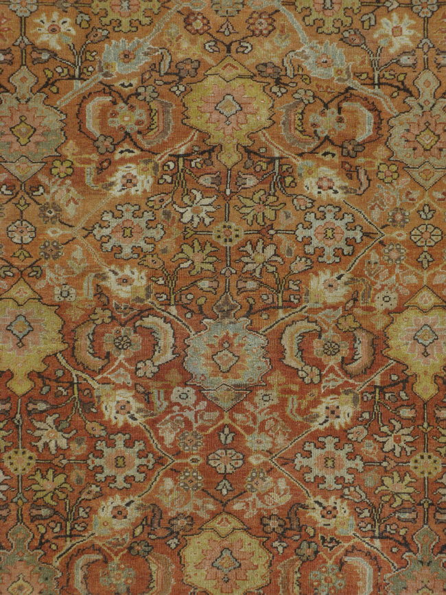Antique sultan abad Carpet - # 8989