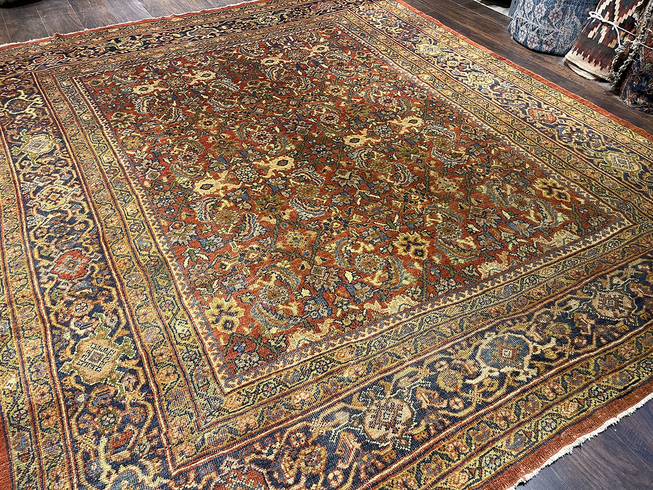 Antique sultan abad Carpet - # 90231