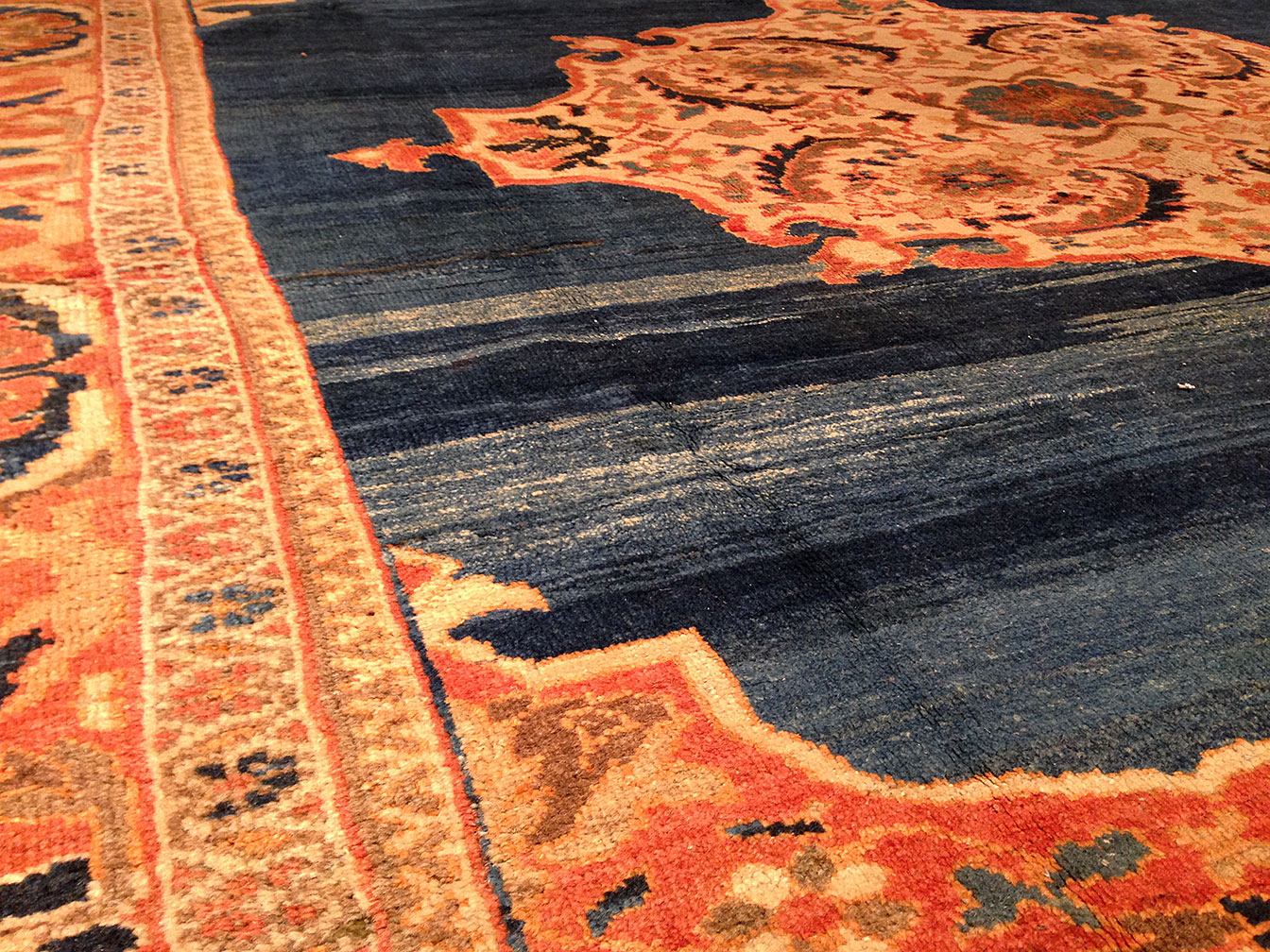 Antique sultan abad Carpet - # 9083