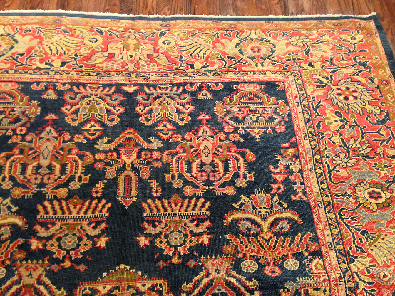 Antique sultan abad Carpet - # 9097