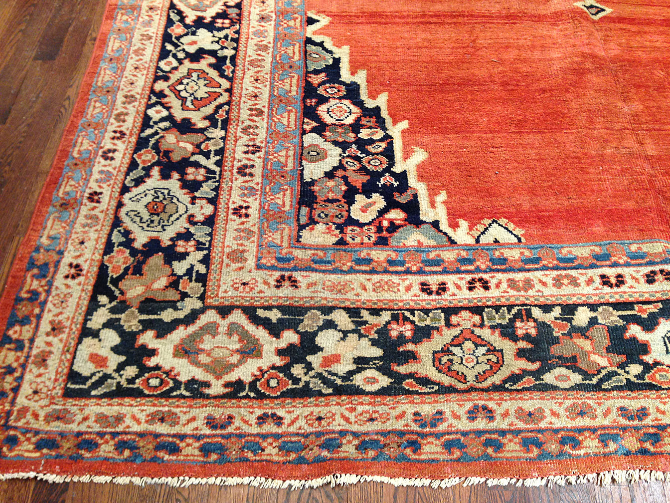 Antique sultan abad Carpet - # 9098