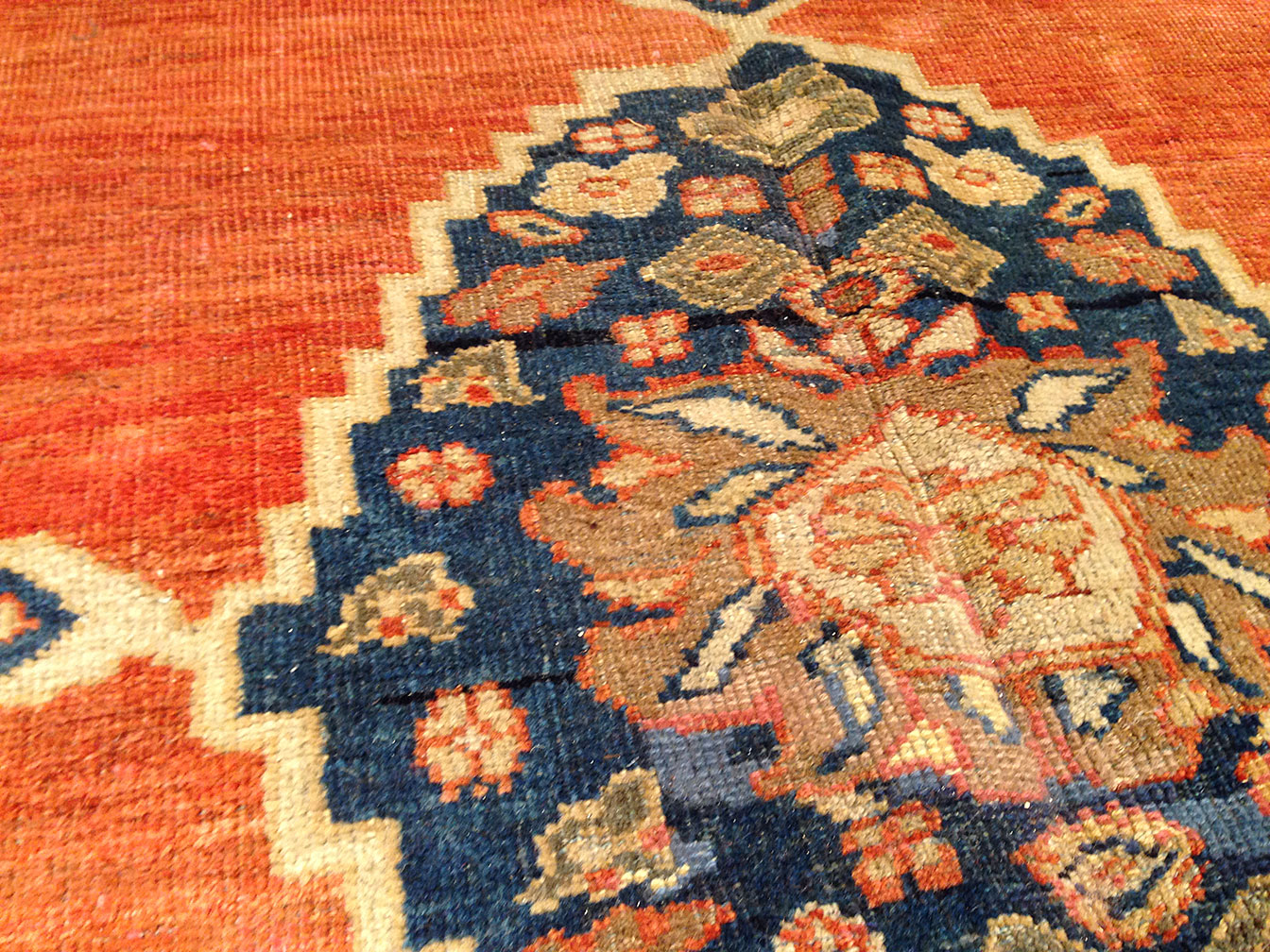 Antique sultan abad Carpet - # 9098
