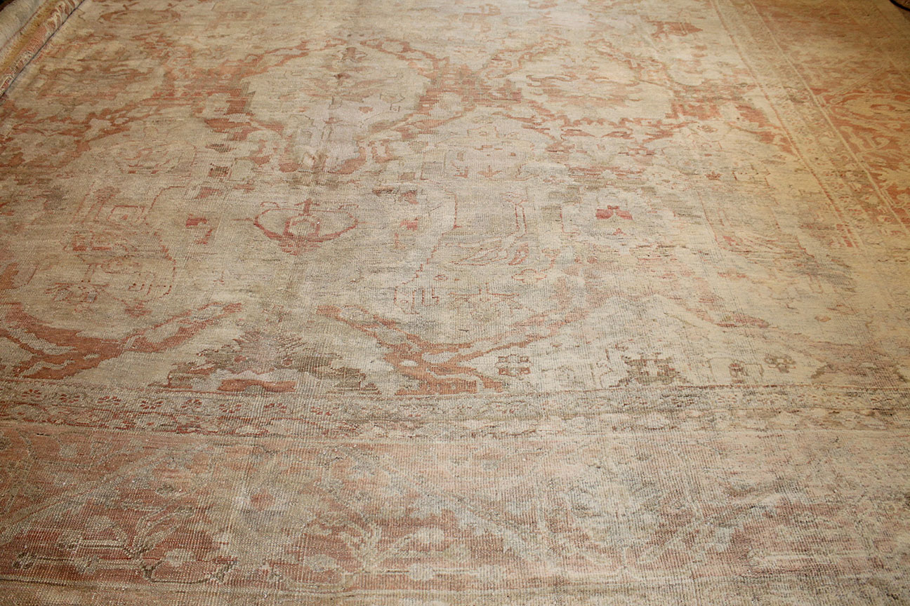 Antique sultan abad Carpet - # 9159