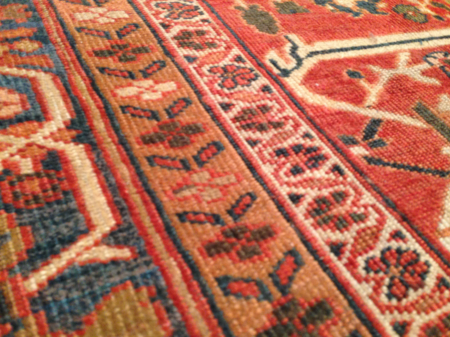 Antique sultan abad Carpet - # 91750
