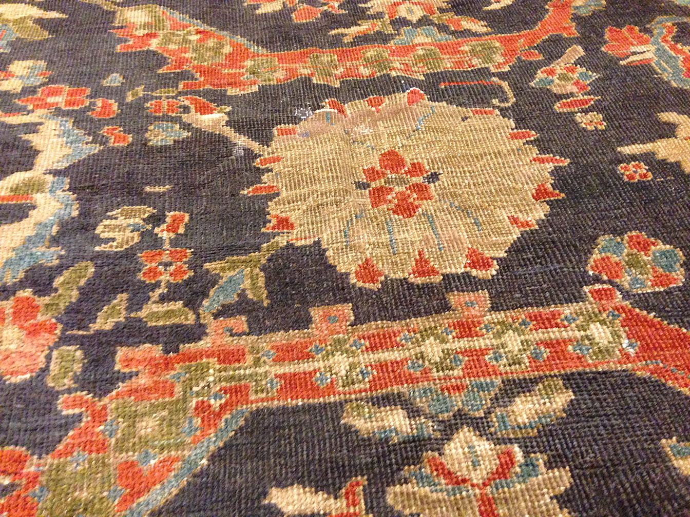 Antique sultan abad Carpet - # 9200