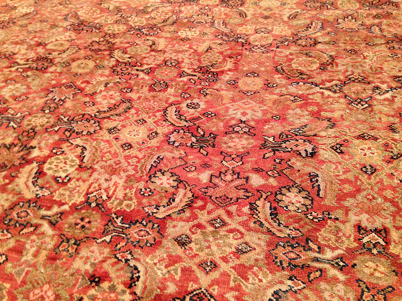 Antique sultan abad Carpet - # 9571