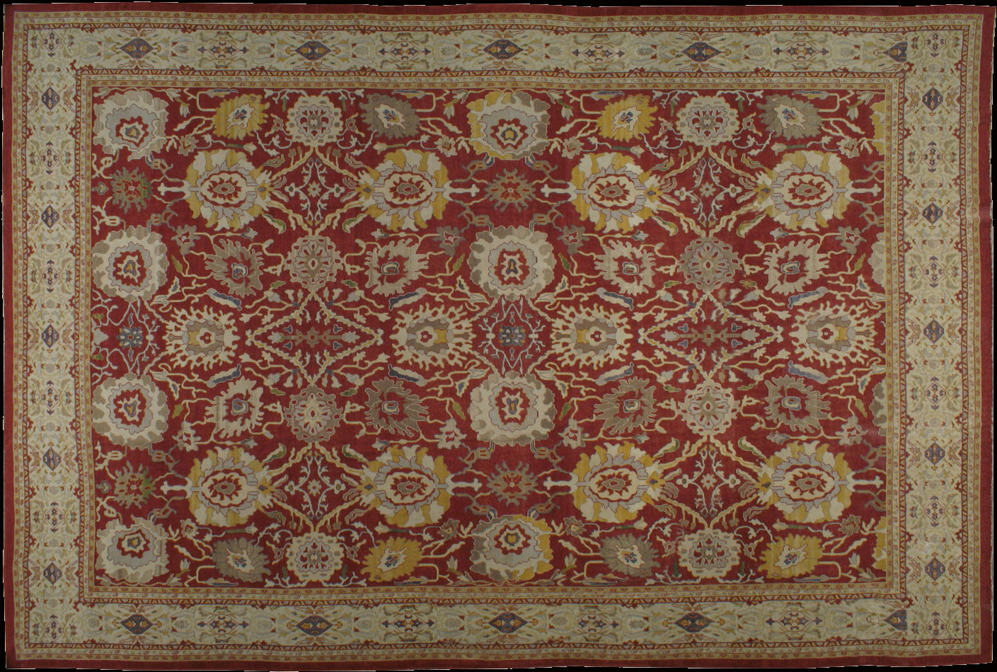 Antique sultan abad Carpet - # 9576