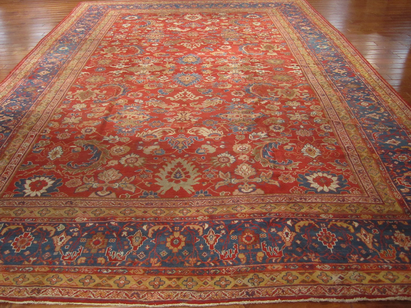 Antique sultan abad Carpet - # 9628