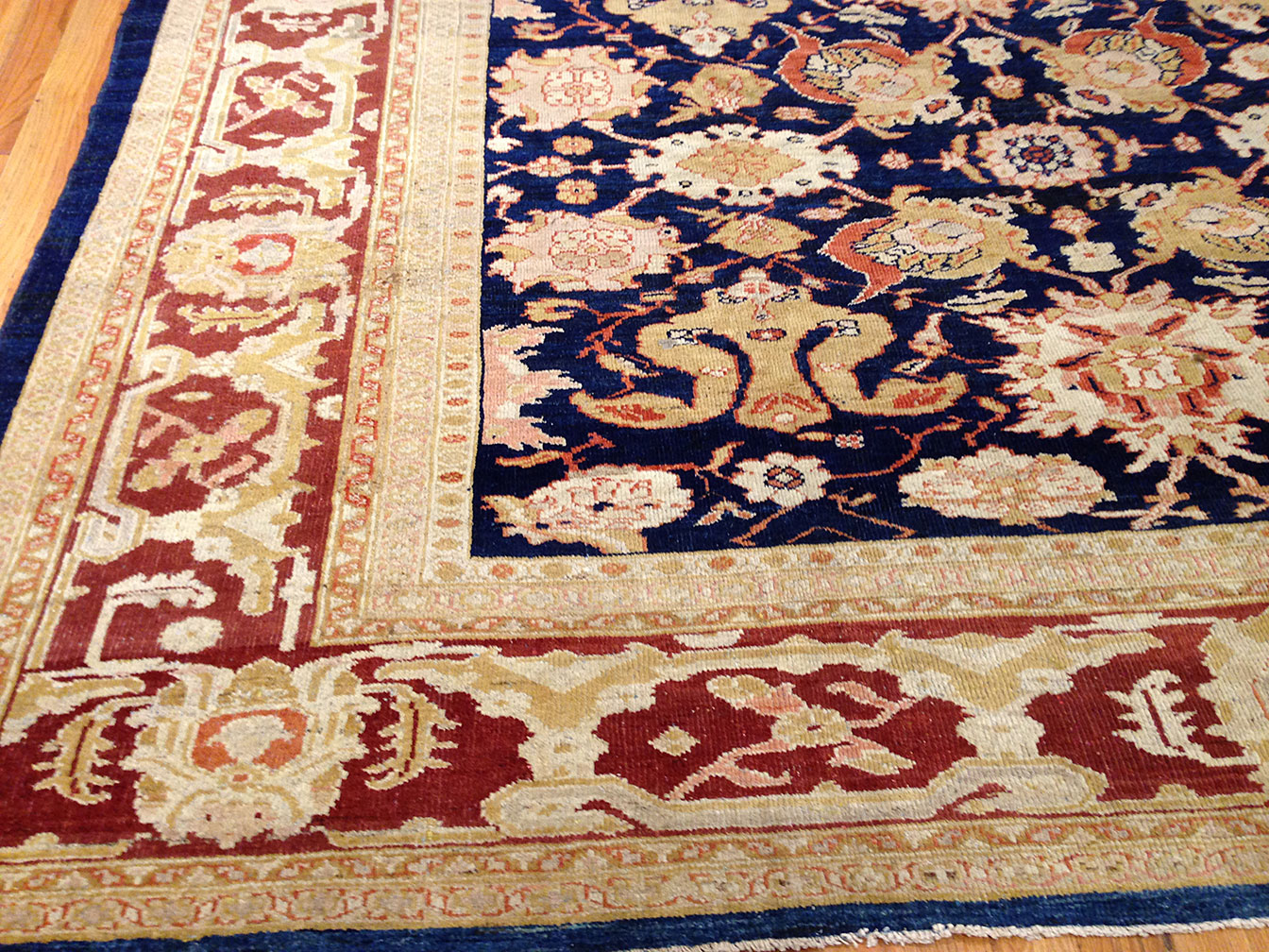 Antique sultan abad Carpet - # 9687
