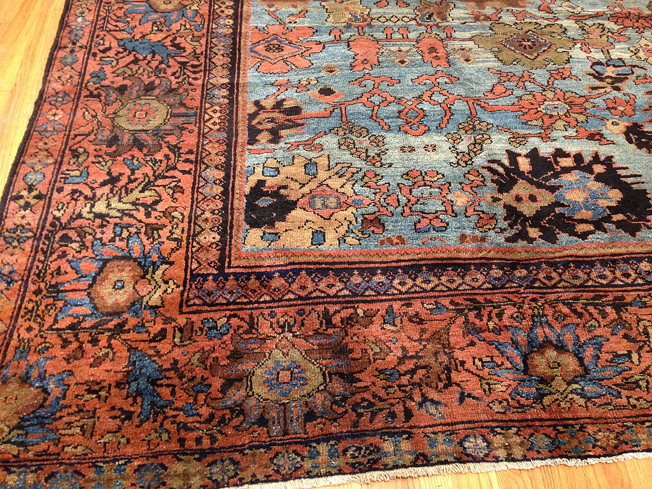 Antique sultan abad Carpet - # 9813