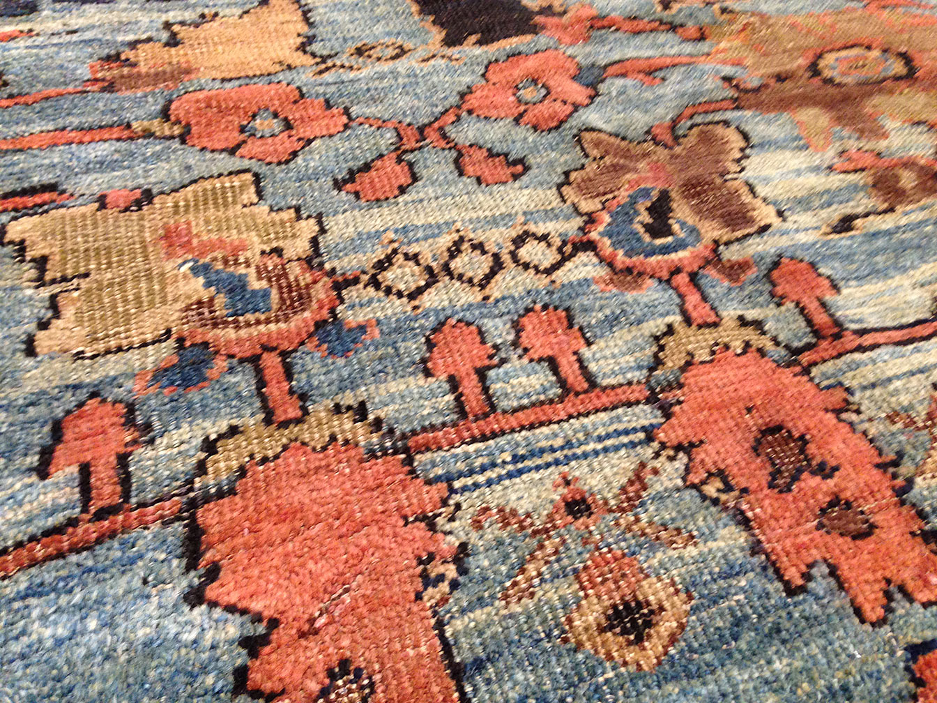 Antique sultan abad Carpet - # 9813