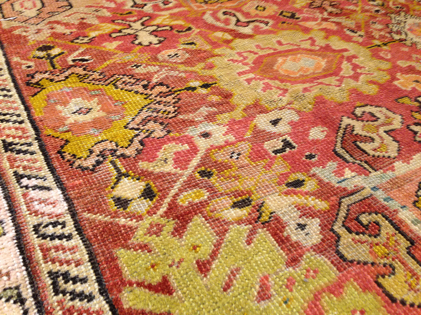 Antique sultan abad Carpet - # 9818