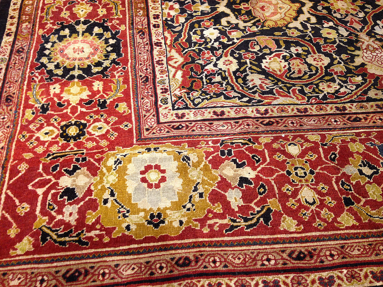 Antique sultan abad Carpet - # 9821