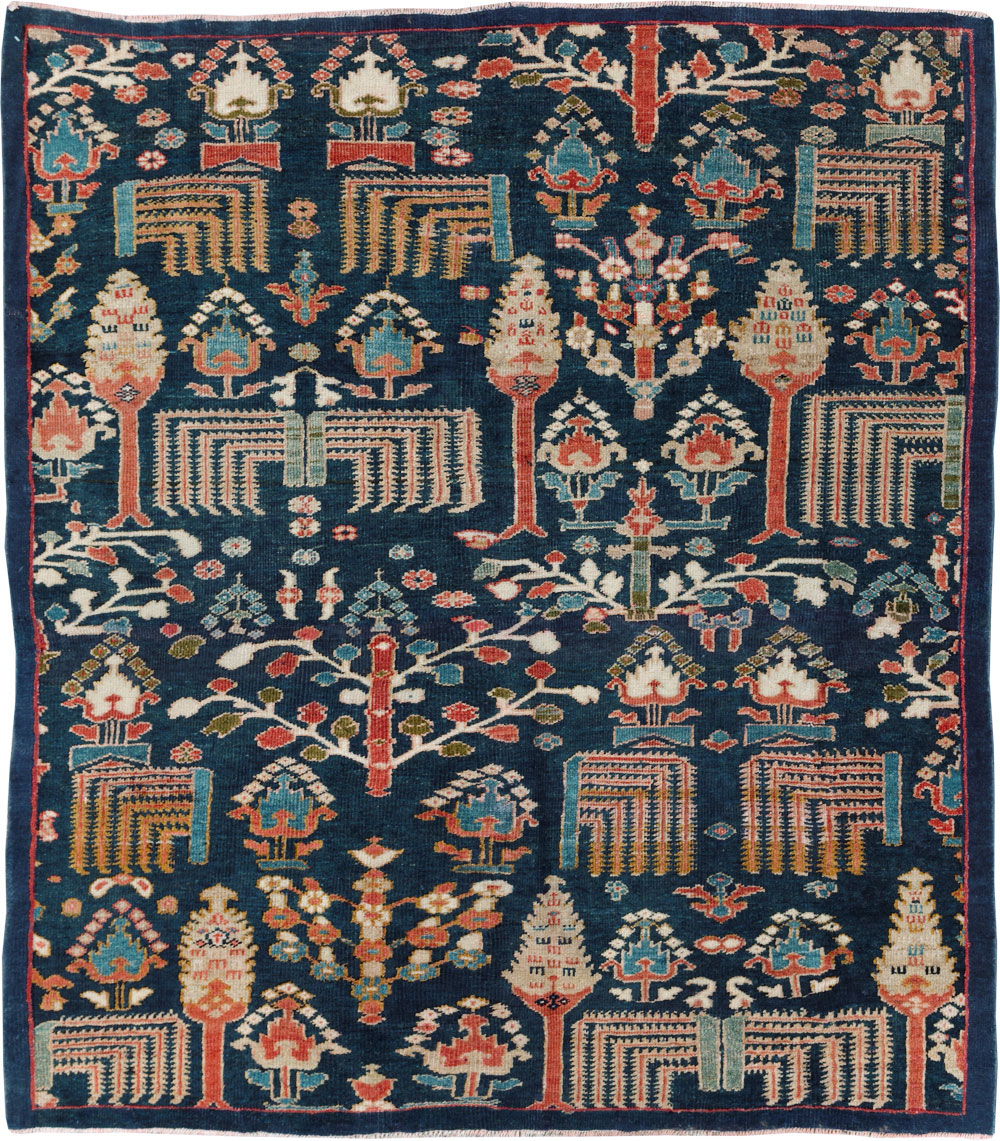 Antique sultan abad Rug - # 58123