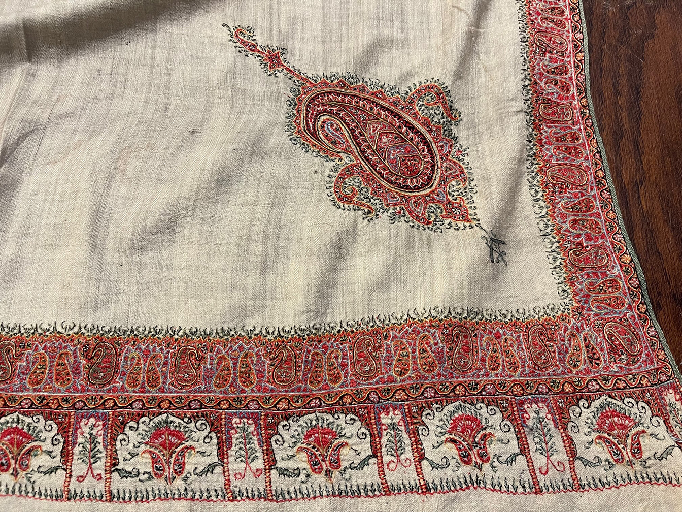 Antique suzani embroidery - # 57104