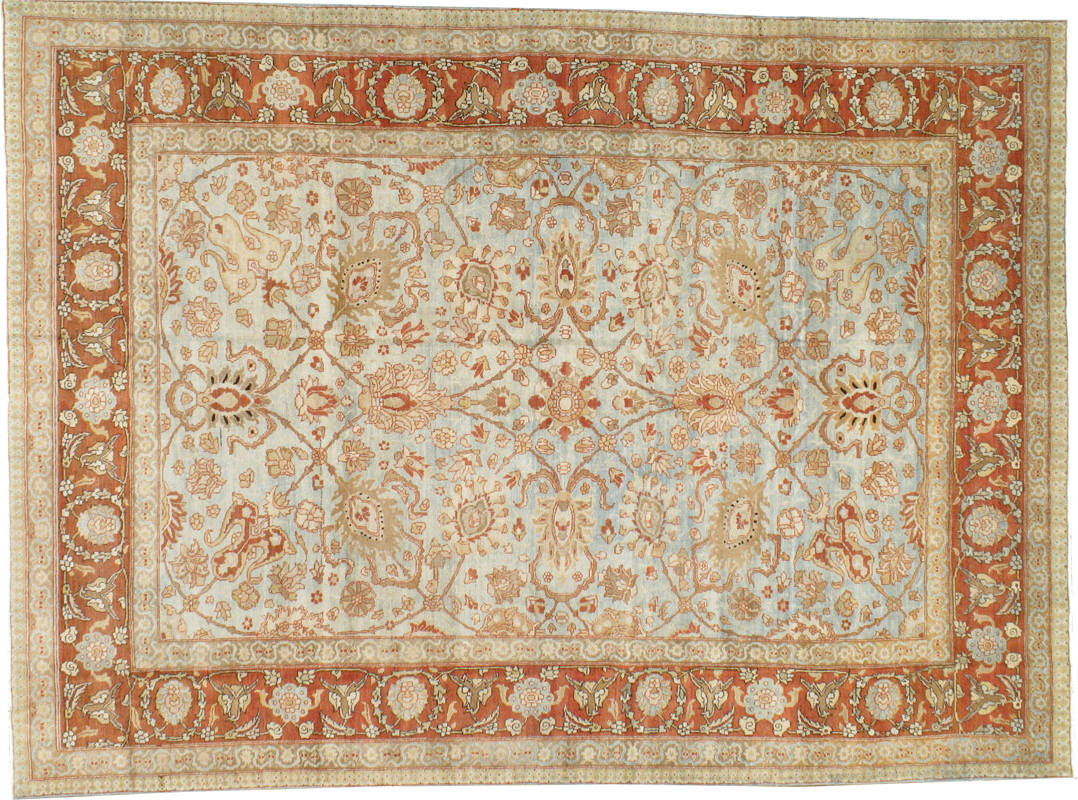 Antique tabriz Carpet - # 10555