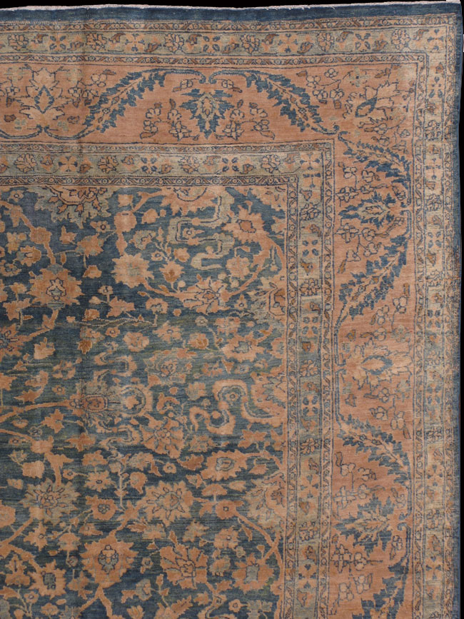 Antique tabriz Carpet - # 10830
