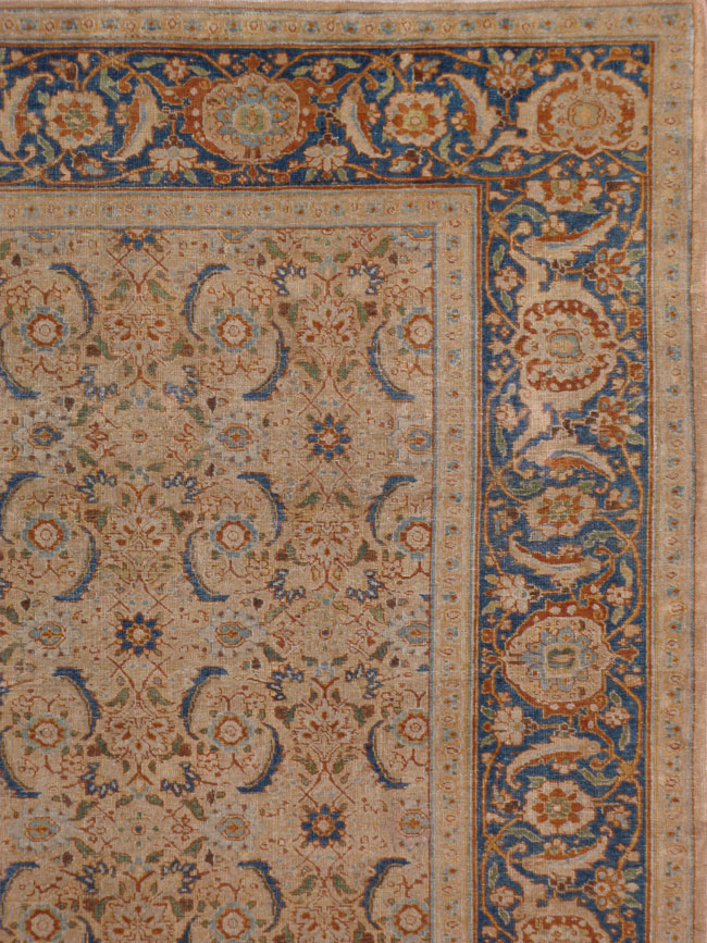 Antique tabriz Carpet - # 11031