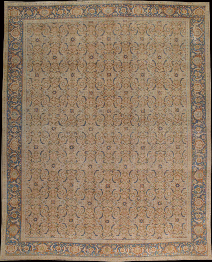 Antique tabriz Carpet - # 11031