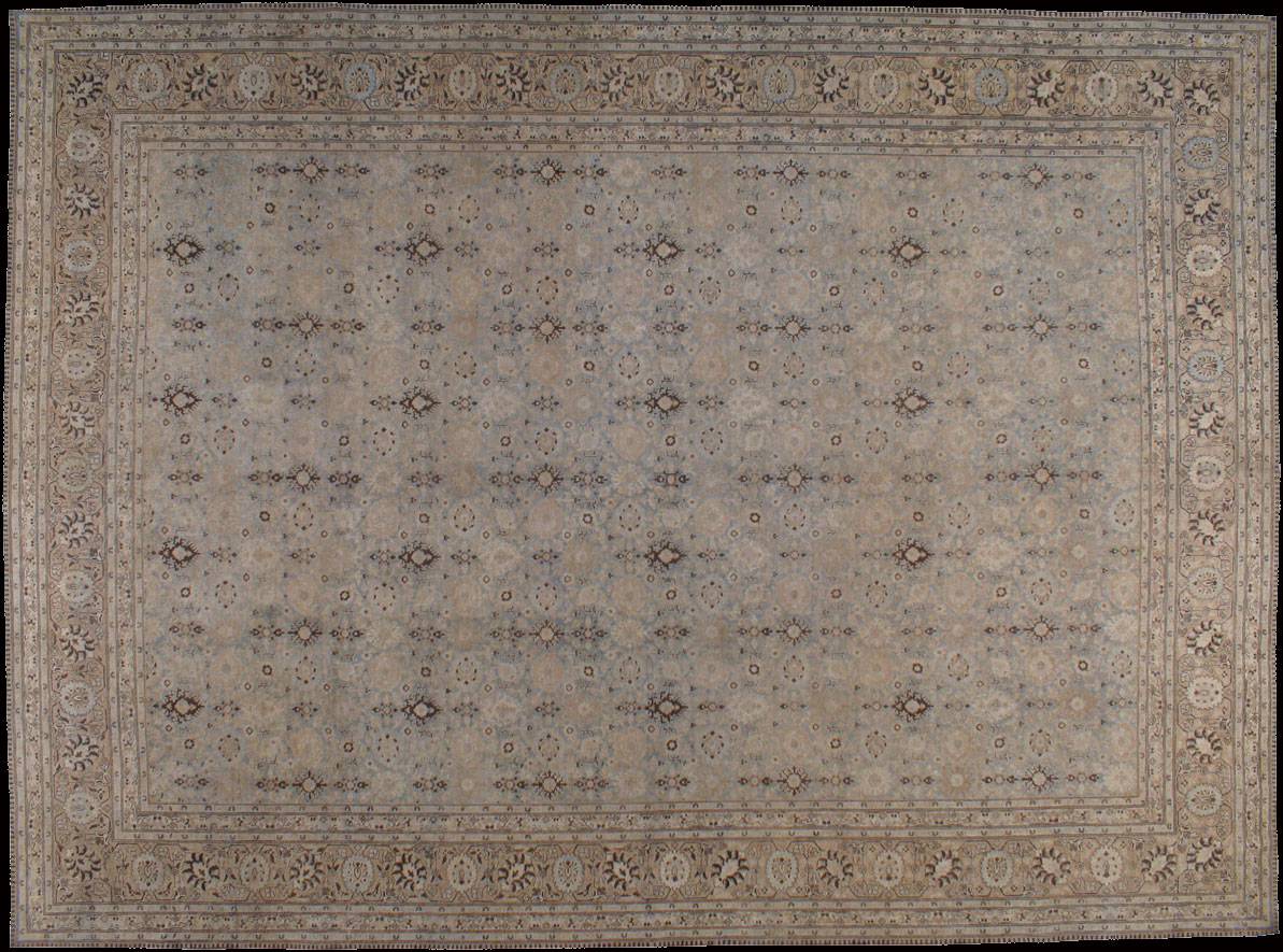Antique tabriz Carpet - # 11171