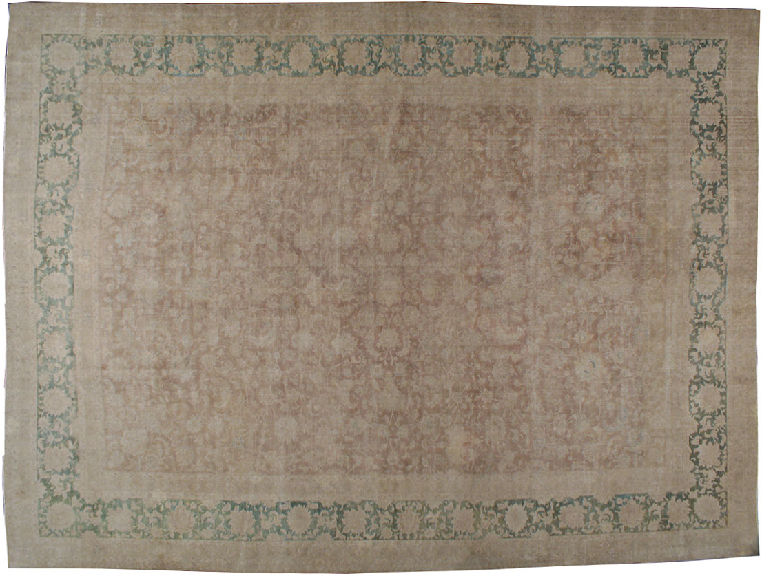 Antique tabriz Carpet - # 11240