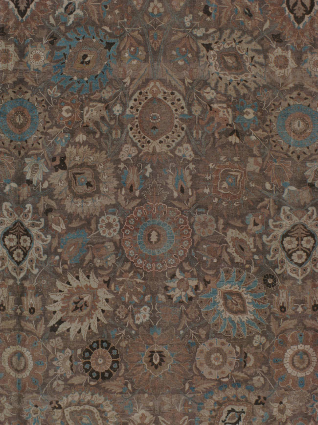 Antique tabriz Carpet - # 11307