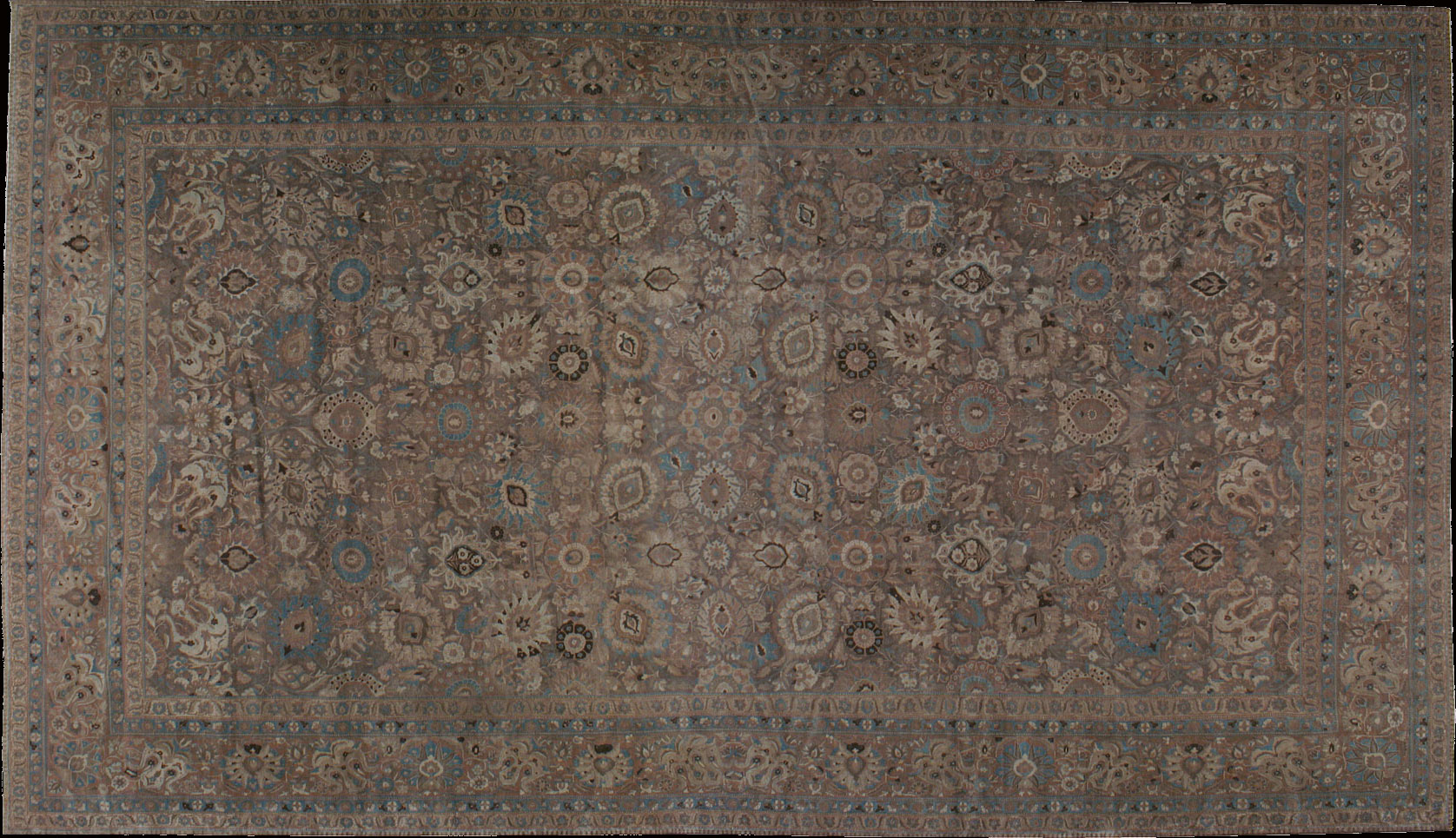 Antique tabriz Carpet - # 11307
