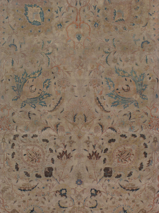Antique tabriz Carpet - # 11312
