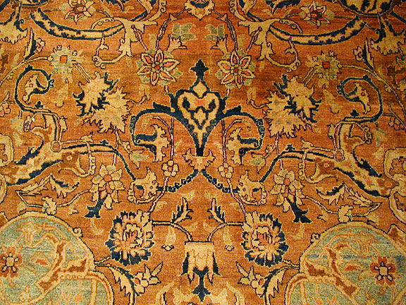 Antique tabriz Carpet - # 2821