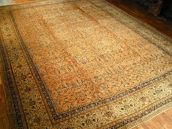 Antique tabriz Carpet - # 3384