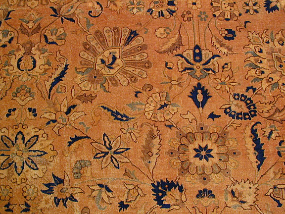 Antique tabriz Carpet - # 3513