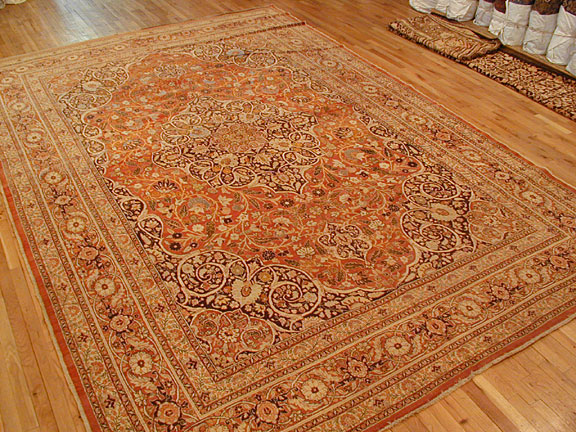 Antique tabriz Carpet - # 3808