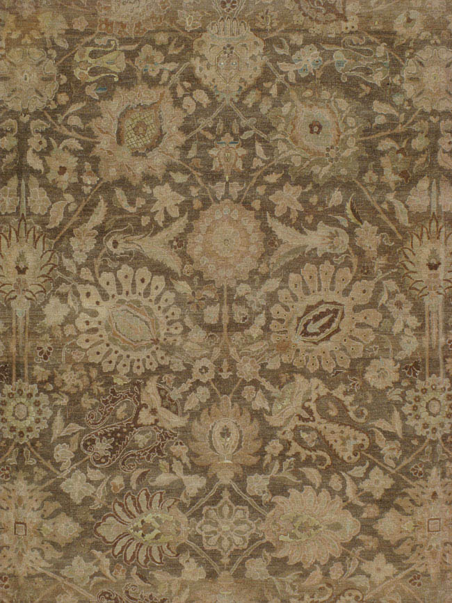 Antique tabriz Carpet - # 40106
