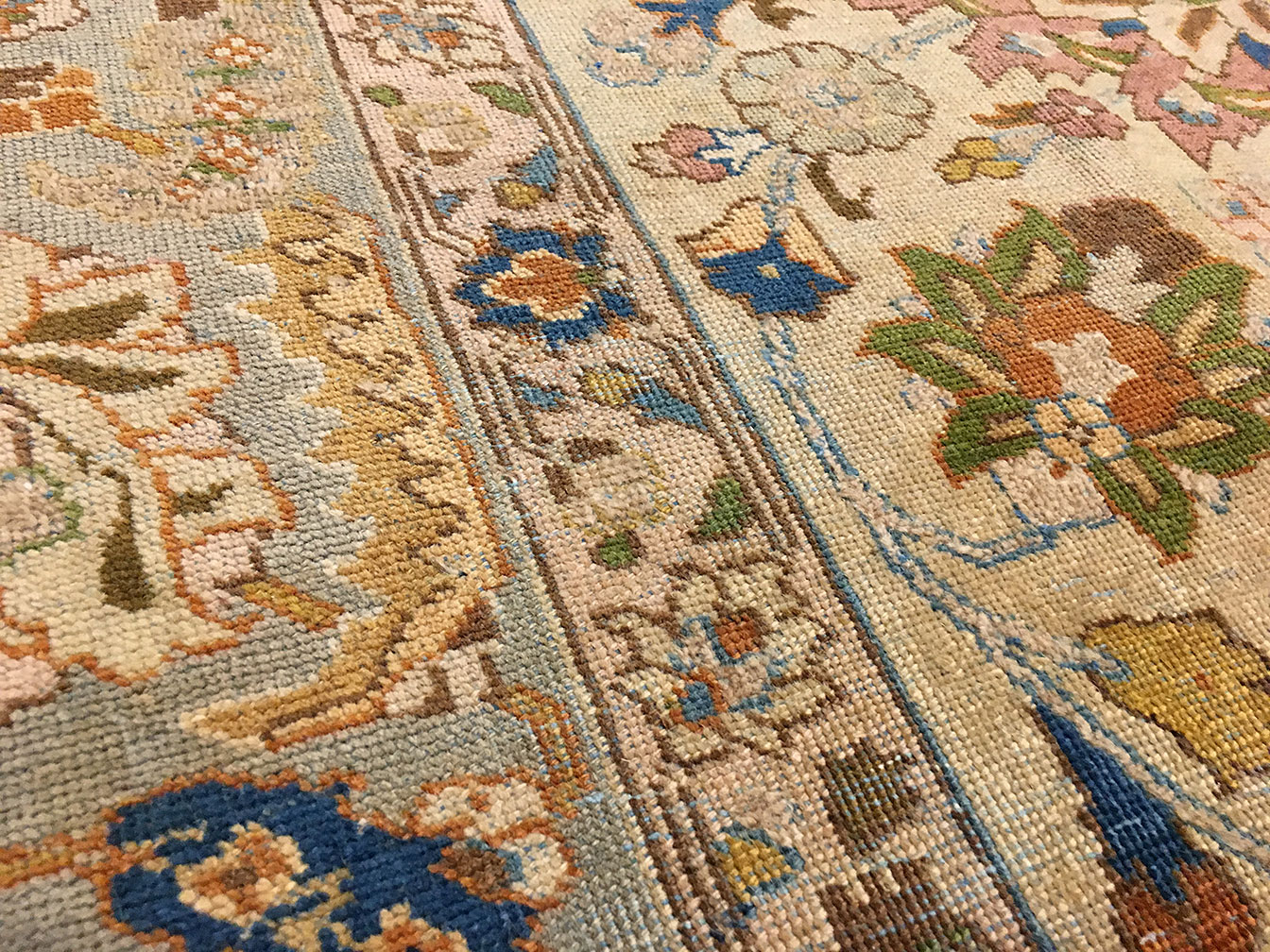 Antique tabriz Carpet - # 40253