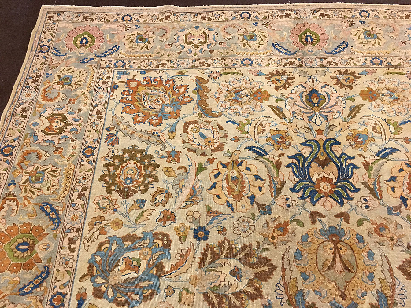 Antique tabriz Carpet - # 40253